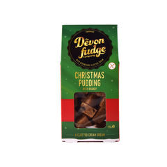 Christmas Pudding Fudge  Be Back in SEPTEMBER - Box - 175g