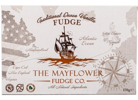 Mayflower 400 Traditional Vanilla Fudge Gift Box - 170g