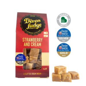 Strawberry and Cream Fudge