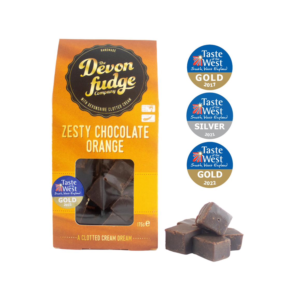 Zesty Chocolate Orange Fudge