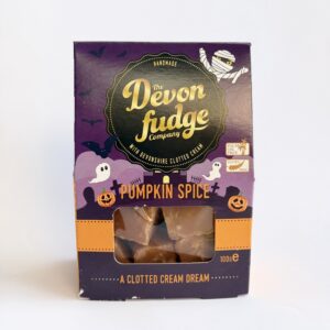 Halloween Pumpkin Spice Fudge