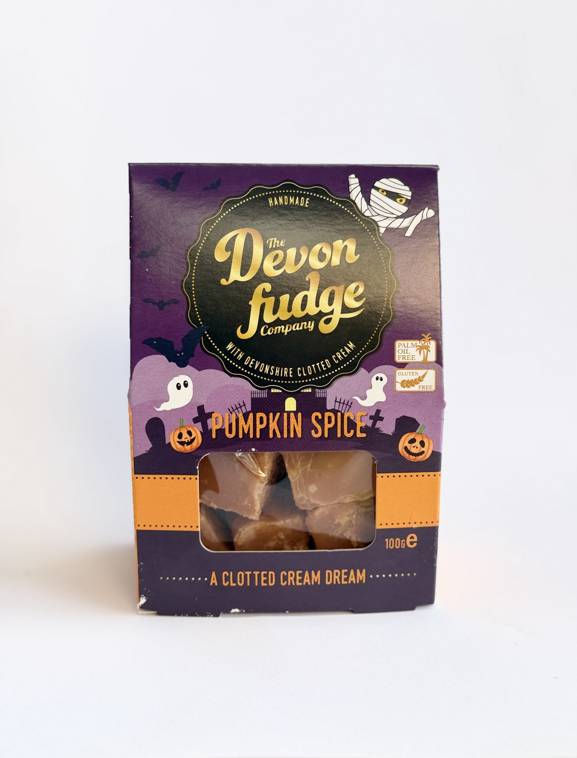 Halloween Pumpkin Spice Fudge